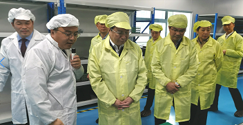 【健科简讯】省委常委、市委书记胡衡华到我司调研生产运营情况